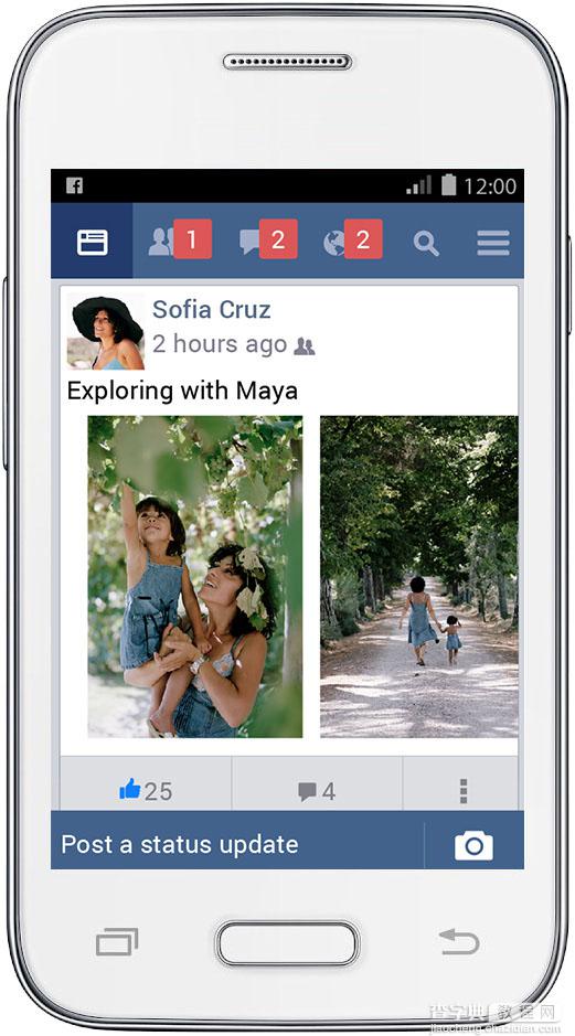 Facebook Android精简版客户端发布 大仅为1MB3