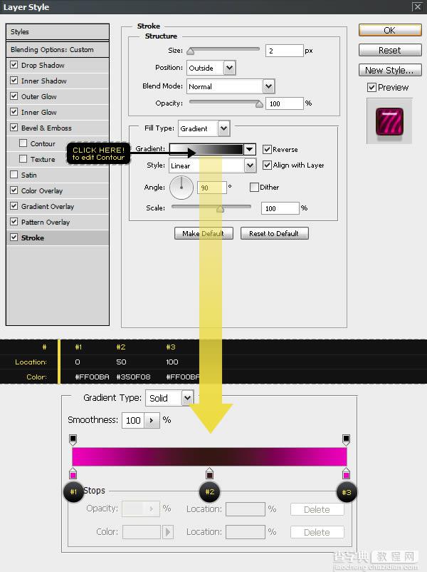 PhotoShop设计制作出可爱的纹理糖果文字特效教程16