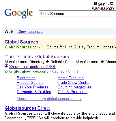 SEO Globalsources应用锚文本和关键字3