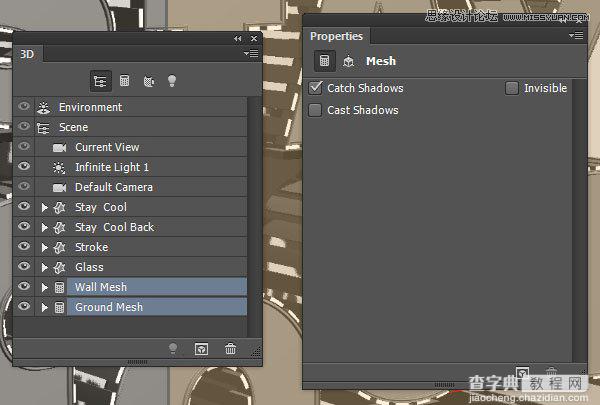 Photoshop设计漂亮创意的3D立体艺术字教程28