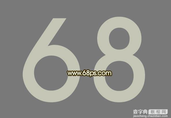 ps 金属质感文字效果3