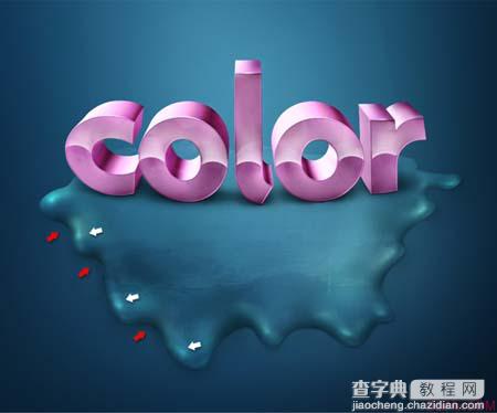 Photoshop 打造超绚的3D字插画56