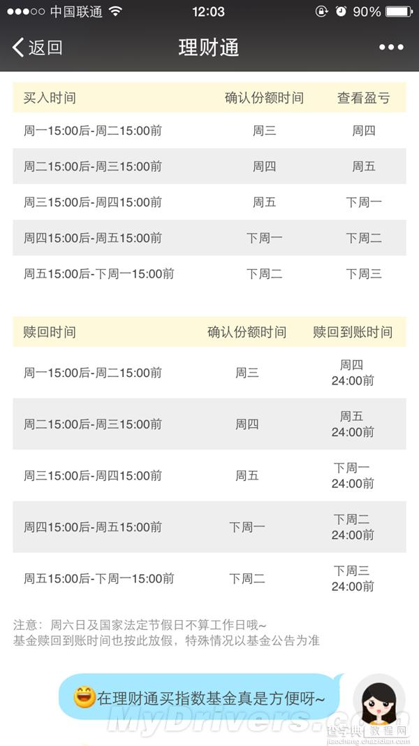 微信理财通将推出一款指数基金 微信也能炒股了7