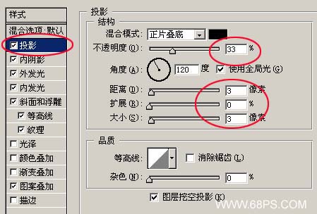 Photoshop教程:打造漂亮水晶花纹字3