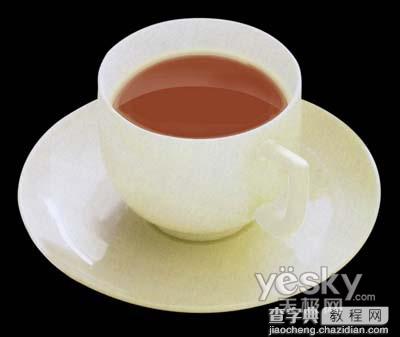 Photoshop教程:精细修改茶杯9