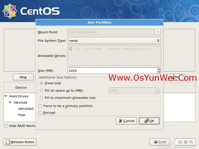 CentOS 5.10 服务器系统安装配置图解教程11