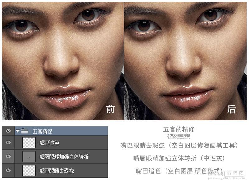 Photoshop详解高清商业人像大片的后期精修处理教程17