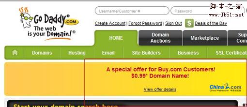 Godaddy 2010 再推出最新0.99美元特价域名优惠码1
