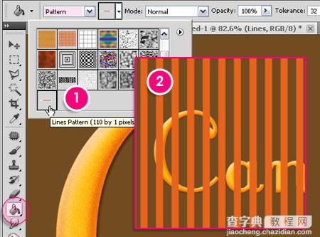 photoshop制作可爱的糖果字体13