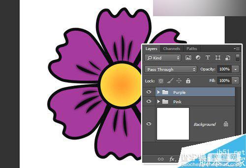 Photoshop制作简易复古的亡灵节万寿菊花朵艺术字教程21