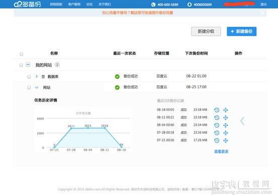 站长必知的技巧免费网站备份服务介绍与多备份体验2