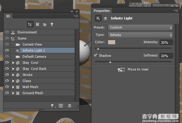 Photoshop设计漂亮创意的3D立体艺术字教程38