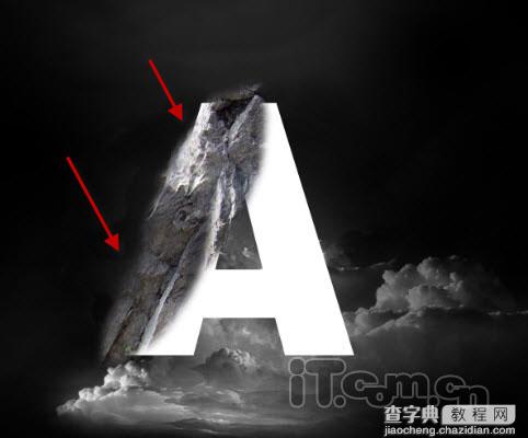 photoshop合成非常震撼的火山喷发字9