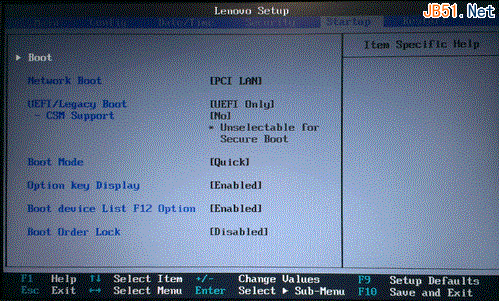 联想笔记本BIOS设置图解中文详细说明21