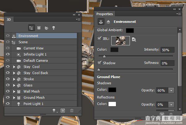 Photoshop设计漂亮创意的3D立体艺术字教程44