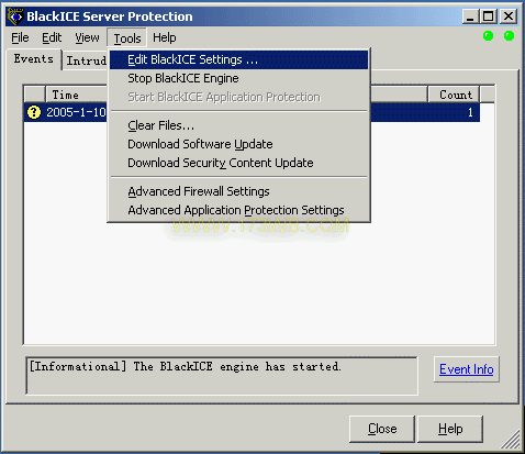 BlackICE简单设置应用图文教程2