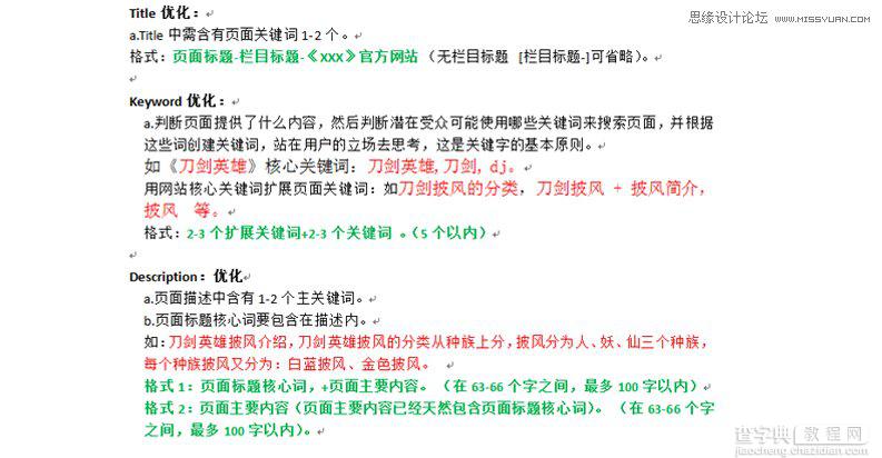 seo实例搜狐畅游教你如何做网站SEO关键词选择和部署9