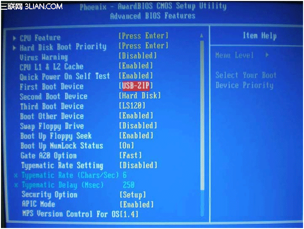 主板BIOS无USB-HDD选项如何开启USB启动设备支持1