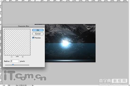 Photoshop 超酷电光艺术字特效22