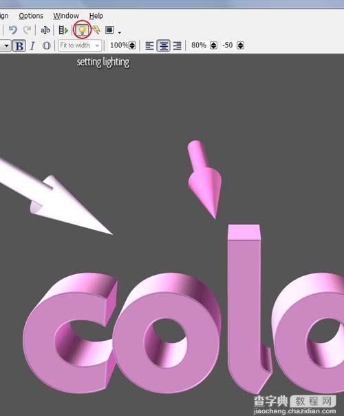 Photoshop 打造超绚的3D字插画28