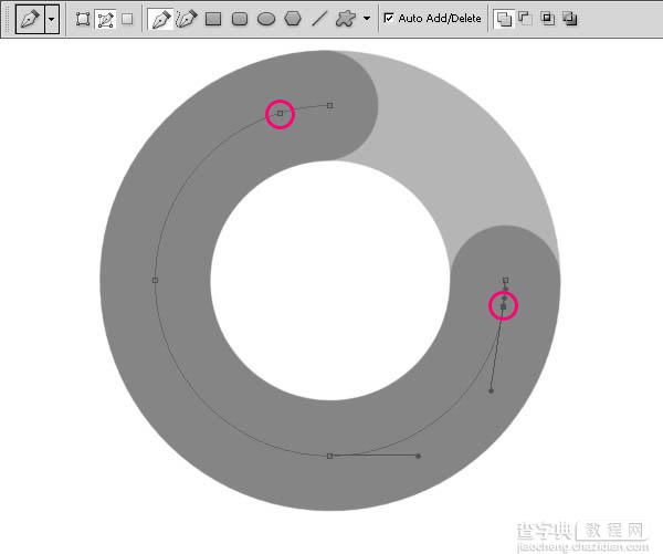 photoshop利用描边路径制作超可爱的多层次水晶字6