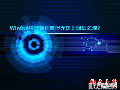 win8网络连接正常但无法上网怎么解决 网络正常电脑连不上网解决方法1