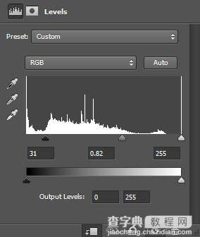 Photoshop设计制作散发蓝色颗粒的的岩石字特效18