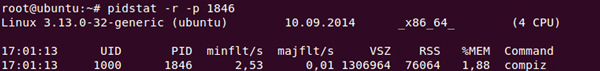 Linux如何安装使用pidstat命令以对进程数据进行监控4