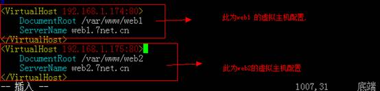 Centos中基于IP,域名,端口的虚拟主机搭建图文教程7