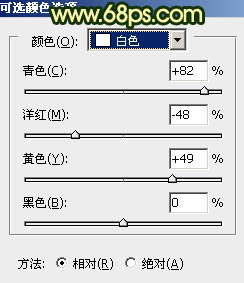 Photoshop将竹林婚片调制出漂亮的古典黄绿色效果5