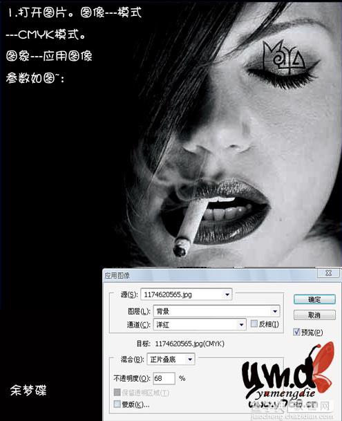 黑白照片的简单个性化处理,Photoshop教程3