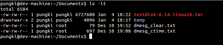 linux ls命令的20个实用范例19