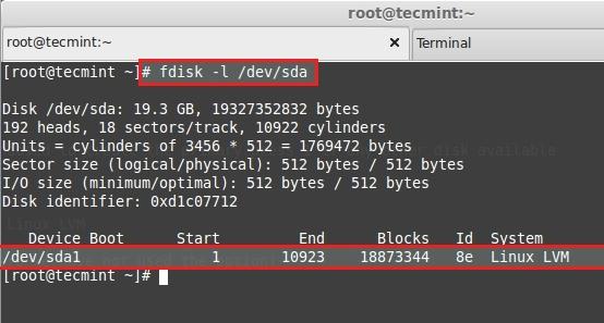 在Linux如何扩增卷组、逻辑卷以及缩减逻辑卷LVM的过程4