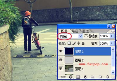 photoshop 快速调出外景照片柔美的黄绿色8