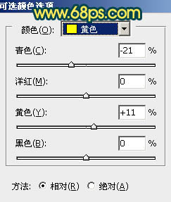 Photoshop调出绿色外景图片紫红的黄昏色6