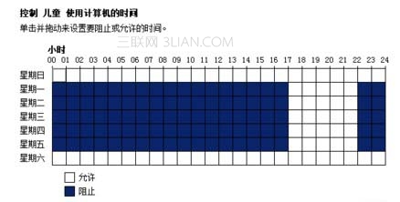 win7设置控制孩子的上网时间不让他一直在玩电脑11