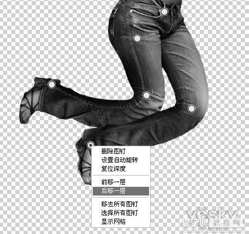 Photoshop CS5操控变形调制美女的POSE8