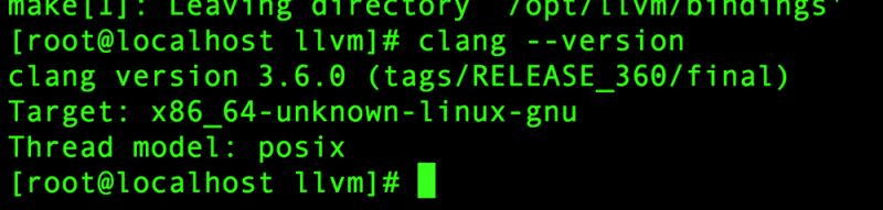 Linux CentOS上编译并安装Clang教程7