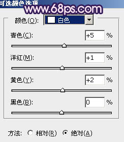 Photoshop为草地人物图片调制出柔和的紫红色效果16