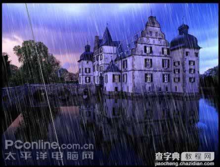 photoshop教程：雨夜特效简单做25