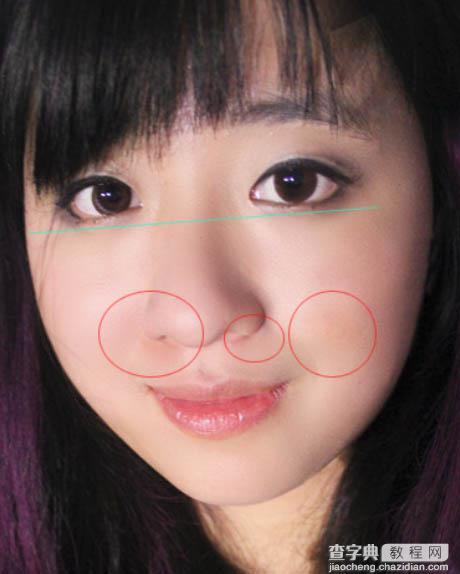 Photoshop将脸部有大块阴影人物图片完美消除教程10