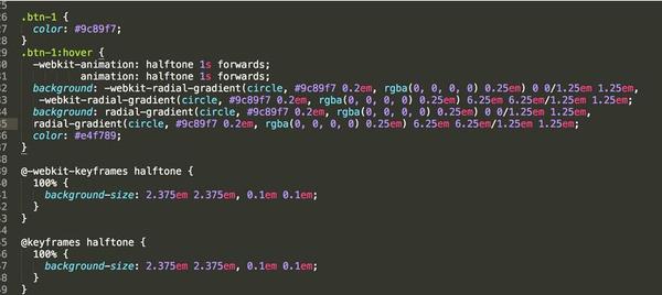 巧用HTML5给按钮背景设计不同的动画简单实例3