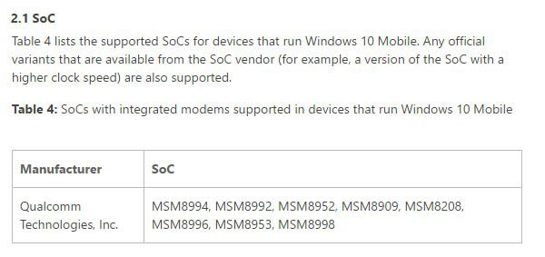 Win10移动版周年更新已适配骁龙830/625处理器介绍2