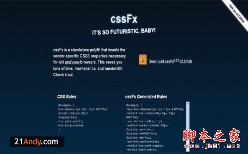 29款免费的WEB设计中的顶级CSS工具和应用25