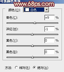 Photoshop将外景人物图片增加上柔美的暖褐色24