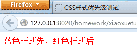 CSS控制样式的三种方式(优先级对比验证)8