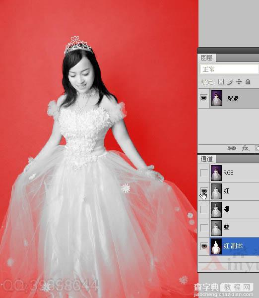 Photoshop制作唯美的粉红色蝴蝶仙子效果教程10