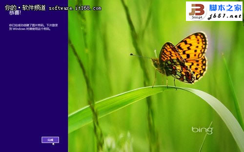 Win8系统登录也个性 教你创建图片密码9