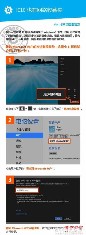 windows8下IE浏览器实现漫游收藏夹(避免来回导入导出网址和历史记录)4