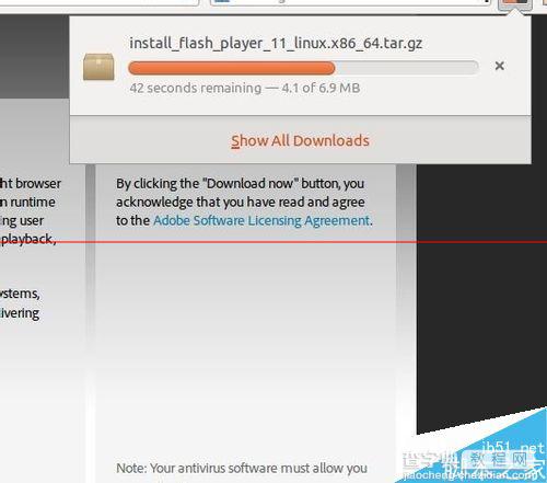 ubuntu怎么放网页音乐？ubuntu安装flash的教程5